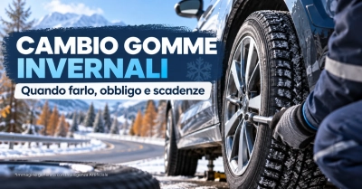 Cambio gomme invernali: date, obbligo e cosa sapere immagine