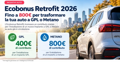 Ecobonus Retrofit 2026: bonus GPL e Metano, requisiti immagine